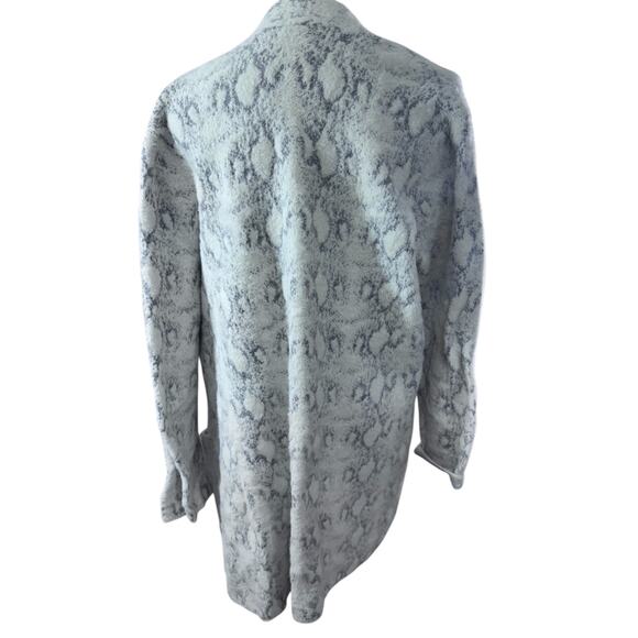 "Johnston & Murphy" Womens Long Cardigan Sweater SZ M Open Front WORK  OFFICE - Picture 2 of 11